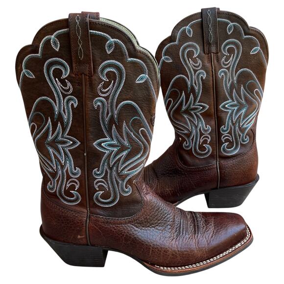 Ariat Legend Western Cowboy Boots Sz 9B - Picture 7 of 7